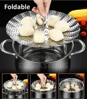 Stainless Steel Foldable Steamer  Basket