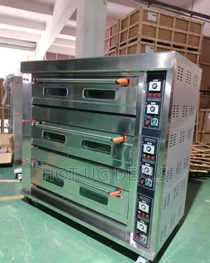 3 Deck 6 Tray Commercial Deck Oven | Industrial Bakery Equipment