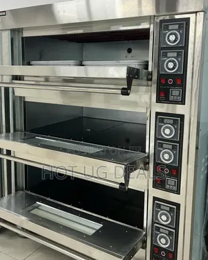 3 Deck 6 Tray Commercial Deck Oven | Industrial Bakery Equipment