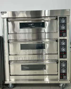 3 Deck 6 Tray Commercial Deck Oven | Industrial Bakery Equipment