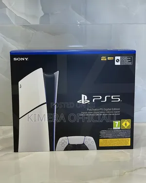 Brand New Sony PS5 Slim Digital Edition 1TB SSD Sleek Fast Gaming