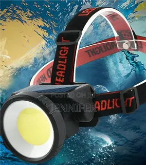 Solar Powered LED Headlamp