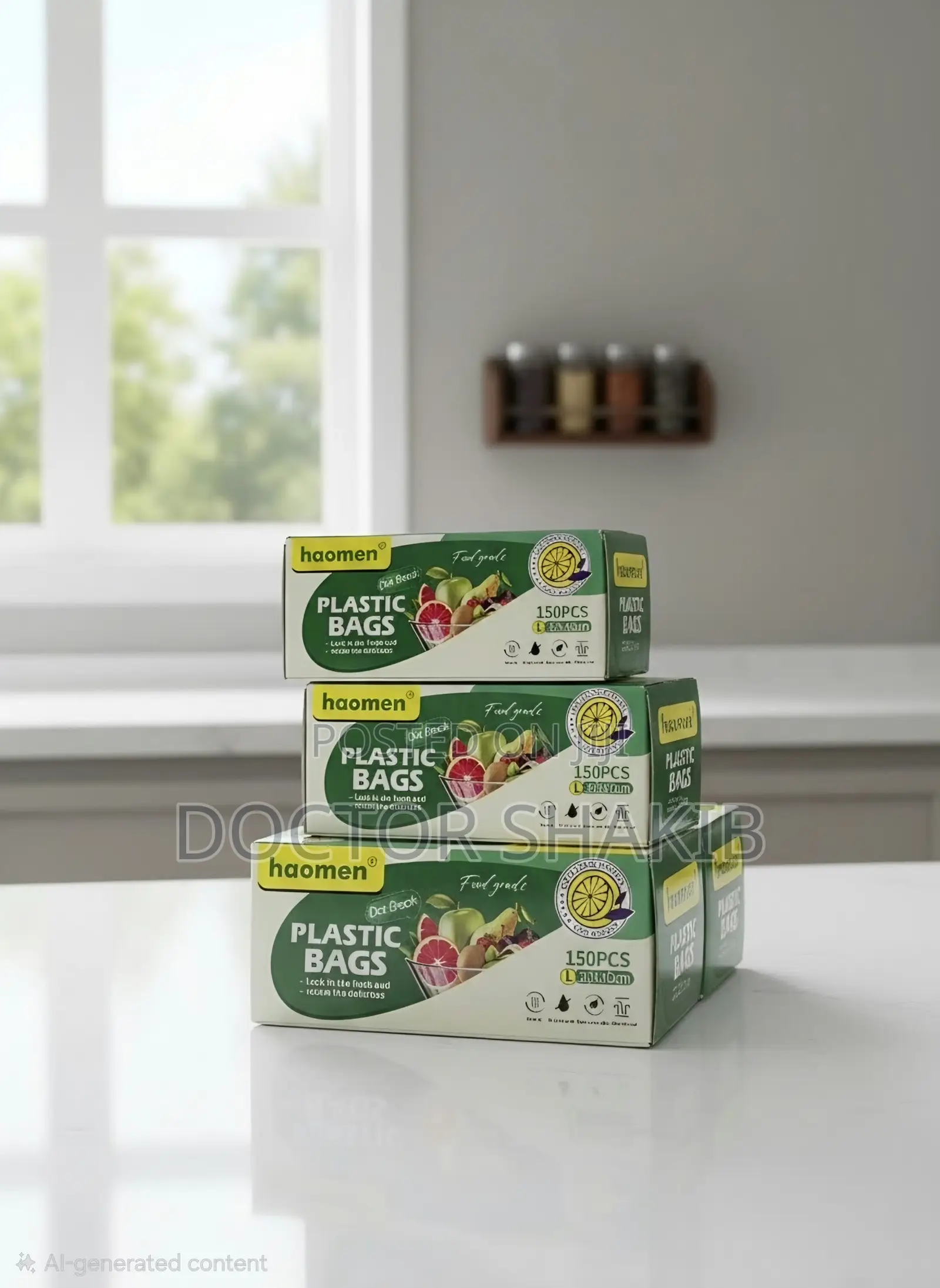 150pcs Fresh Food Storage Plastic Bag