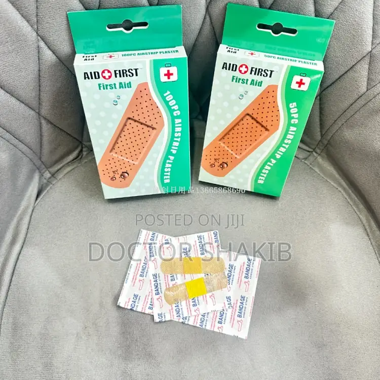 Aid First 100-Piece Airstrip Plasters,