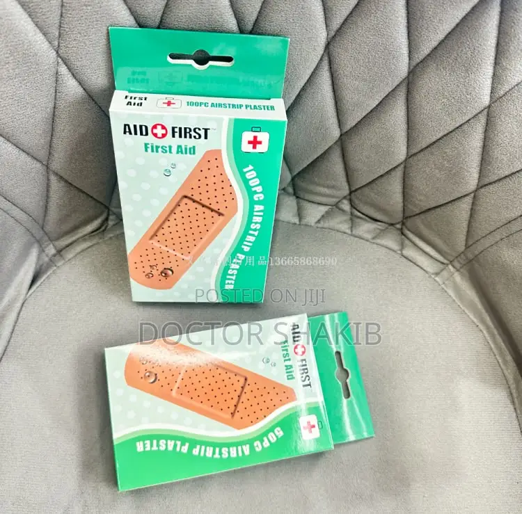 Aid First 100-Piece Airstrip Plasters,