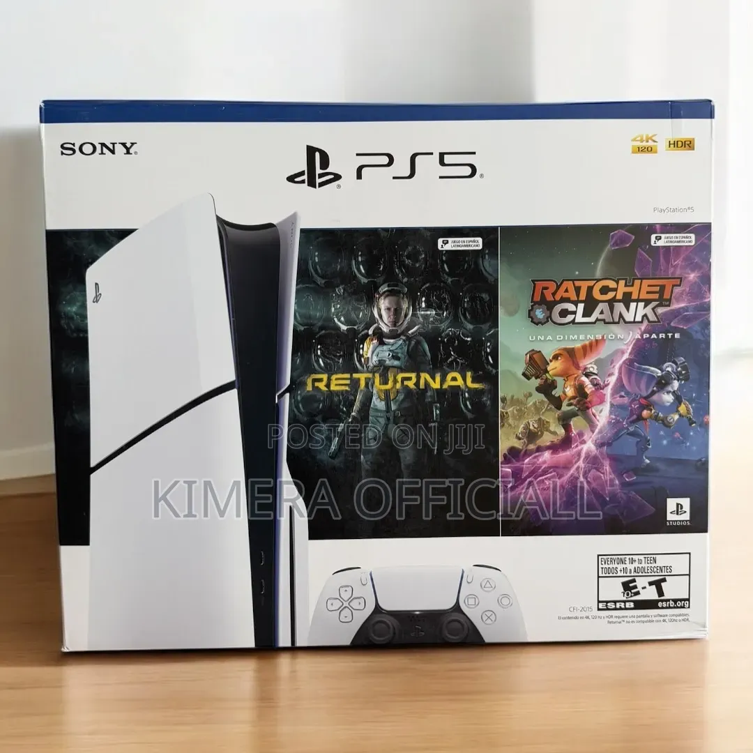 Sony PlayStation 5 (PS5) Slim Console 1TB With Disc Drive - HDR Gaming
