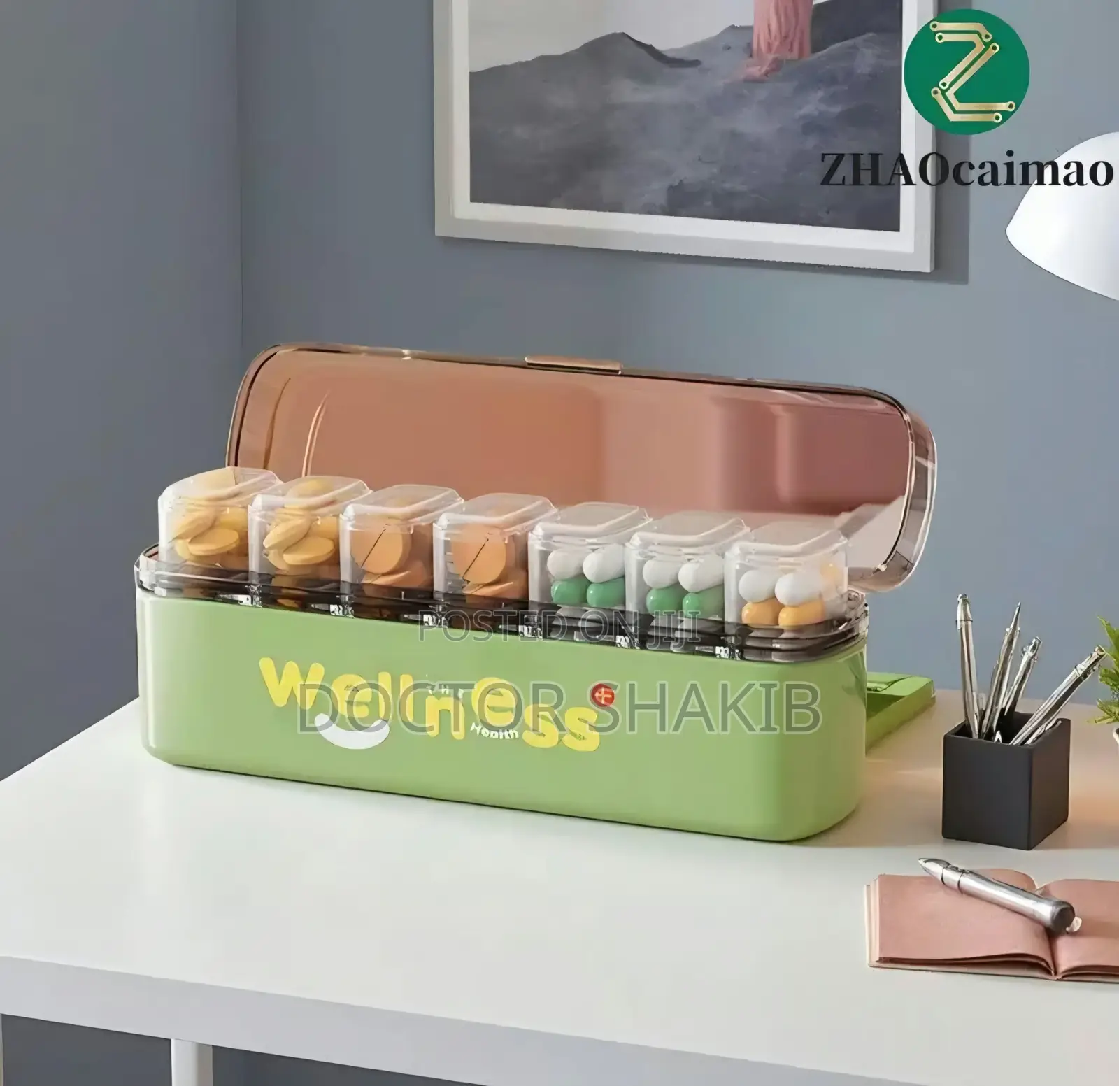 7-Day Weekly Pill Organizer