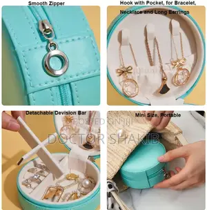 Mini Round Jewelry Box