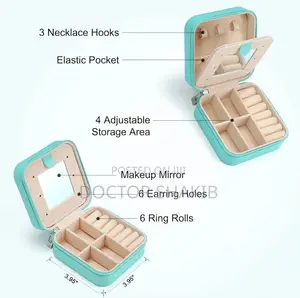 Mini Travel Jewelry Organizer Case