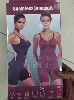Women's Seamless Full-Body Shapewear Jumpsuit