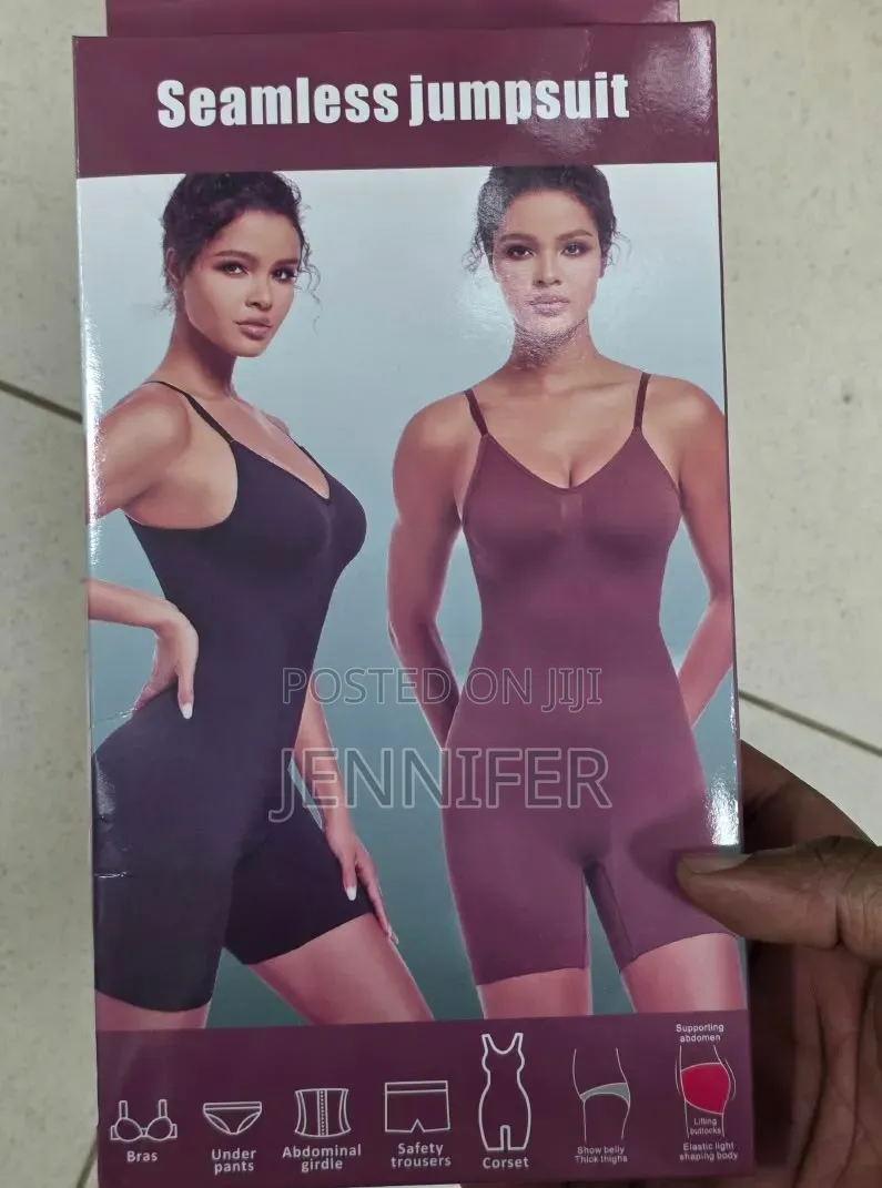 Women's Seamless Full-Body Shapewear Jumpsuit