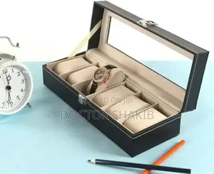 Men's and Women's Leatherette Watch Organizer