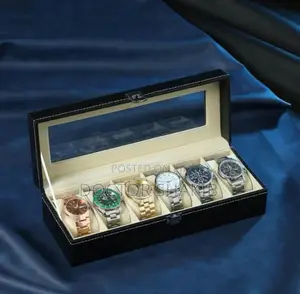 Men's and Women's Leatherette Watch Organizer