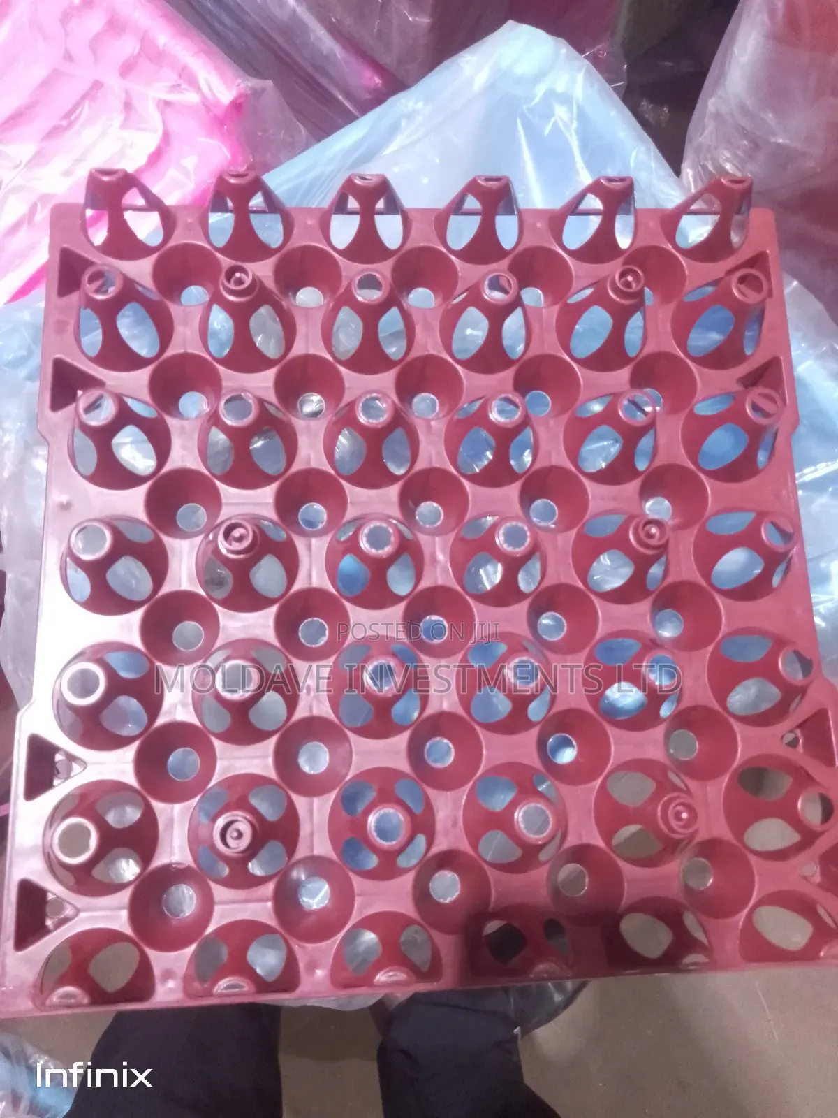Plastic Egg Trays at Bundle -100pcs