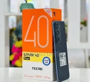 New Tecno Spark 40 Pro+ 256 GB Black