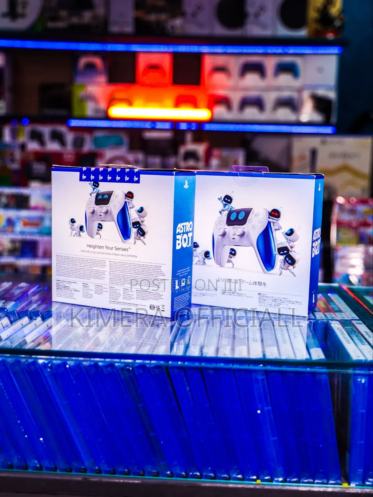 Astro Bot Limited Edition Ps5 Dualsense Wireless Controllers