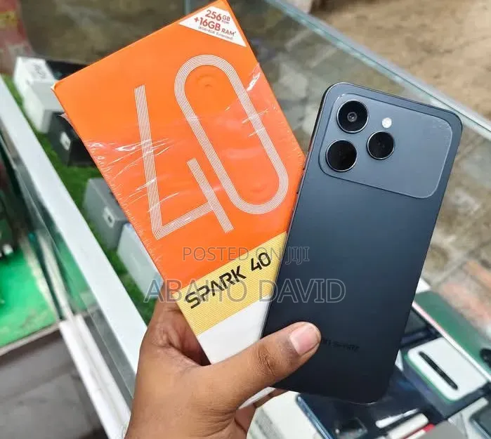 New Tecno Spark 40 256 GB Black