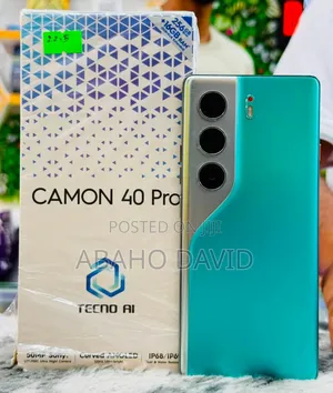 New Tecno Camon 40 Pro 4G 256 GB Blue