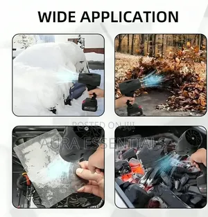 Cordless Heavy-Duty Leaf Blower(Turbo Jet Blower)