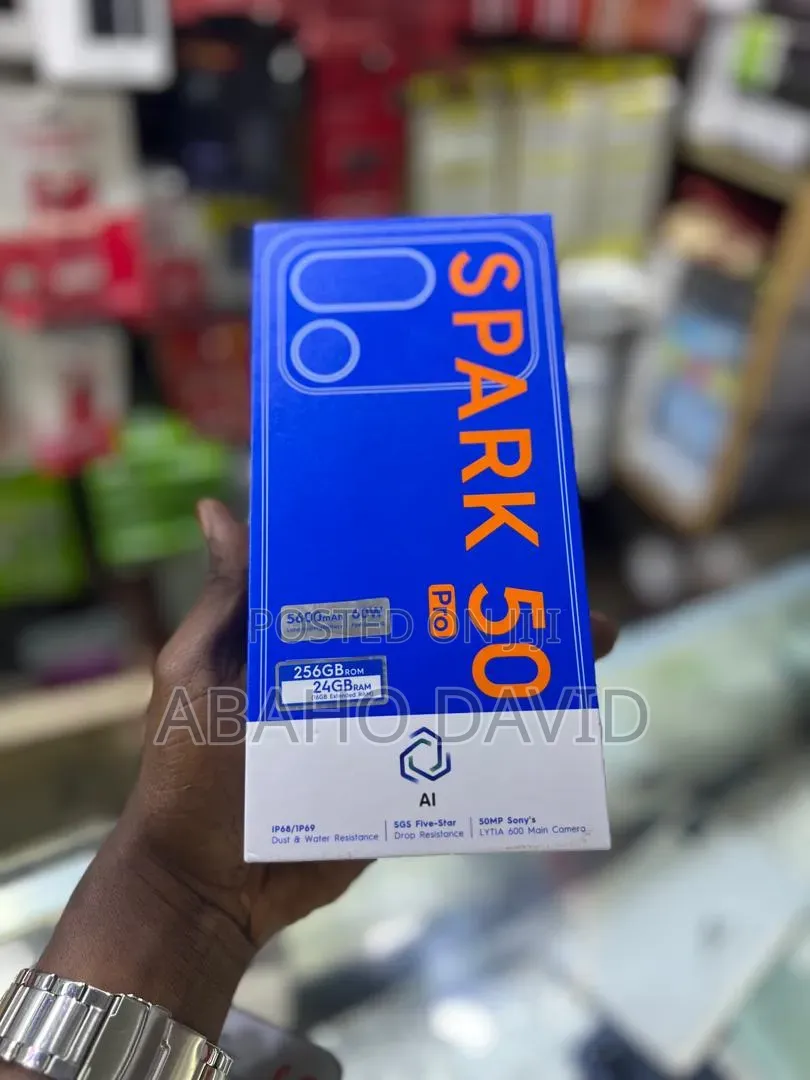 New Tecno Spark 50 Pro 256 GB Blue
