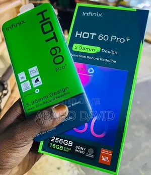 New Infinix Hot 60 Pro+ 256 GB Black