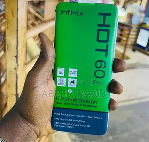 New Infinix Hot 60 Pro+ 256 GB Black