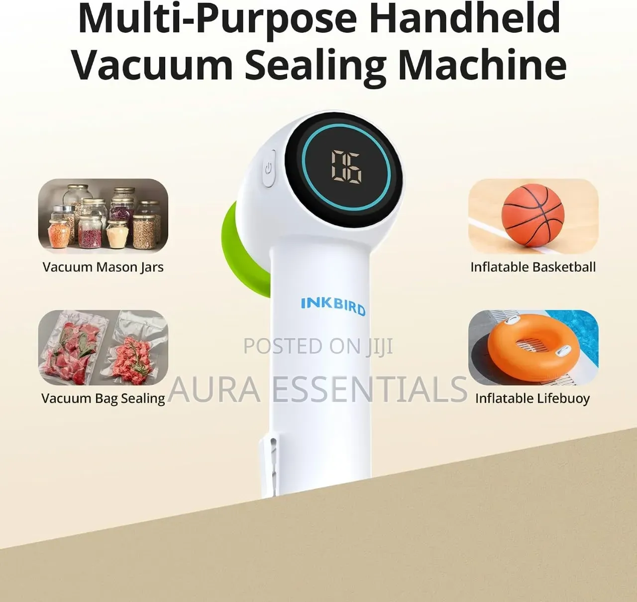 Portable Handheld Multifunctional Electric Vacuum Sealer