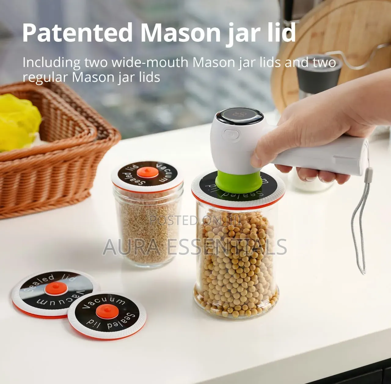 Portable Handheld Multifunctional Electric Vacuum Sealer