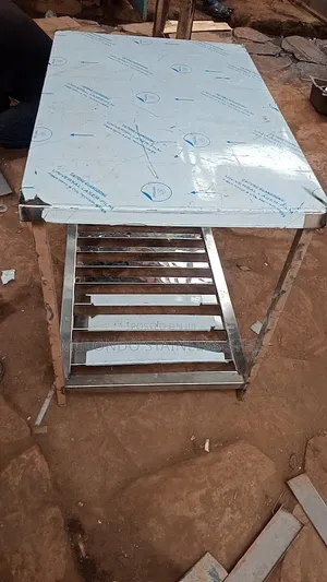 Stainless Working Table Double