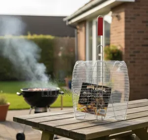 Stainless Steel Triple Fish Grilling Basket