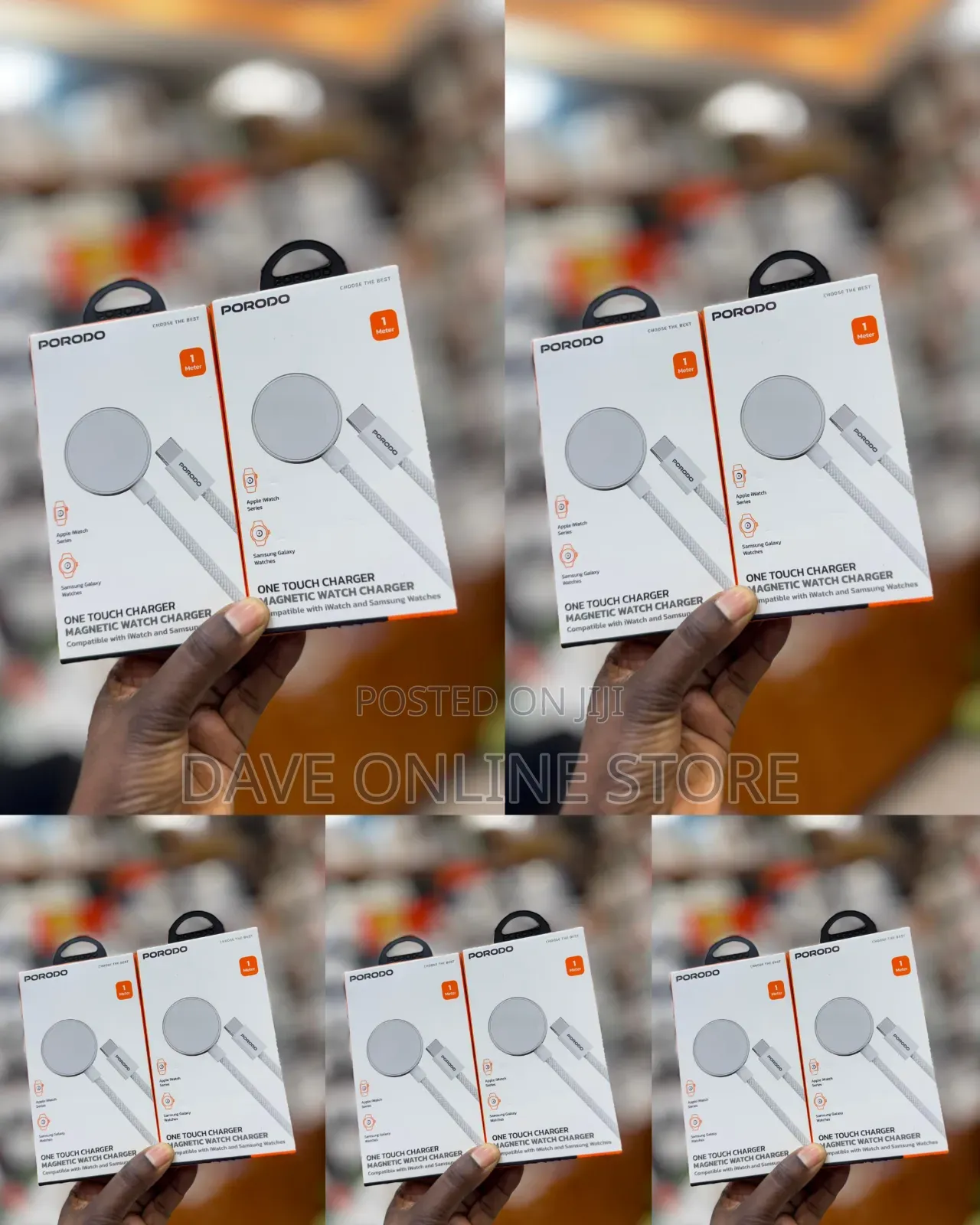 Porodo One Touch Charger Magnetic