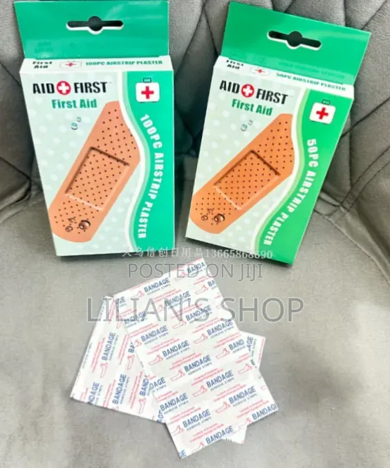 Aid First 100-Piece Airstrip Plasters,