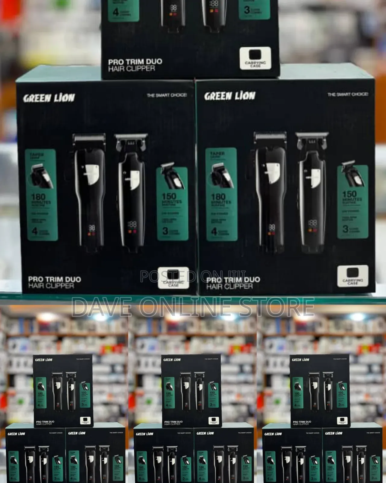 Green Lion Pro Trim Duo Hair Clipper