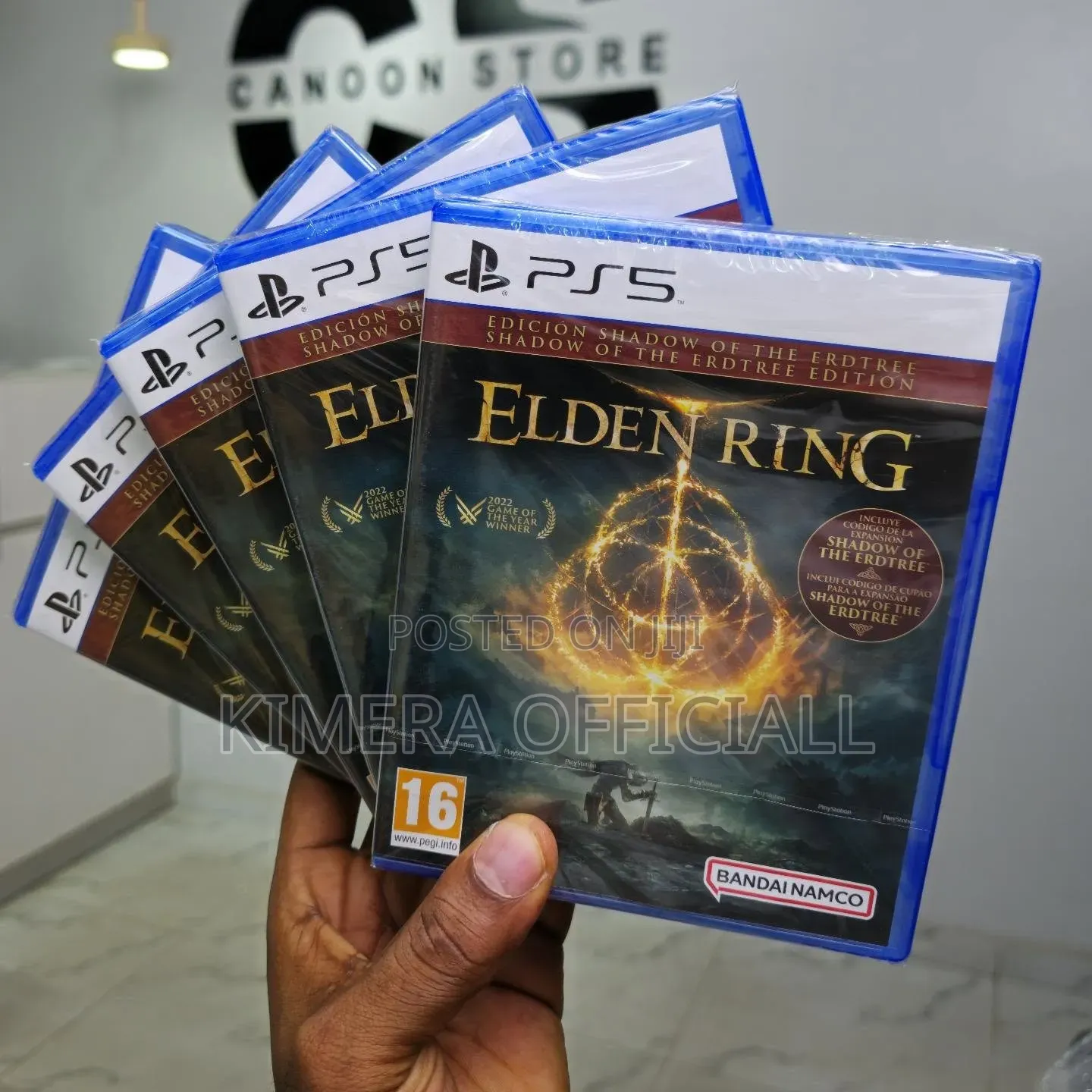 Elden Ring Shadow of Erdtree Edition Game Cd for Playstation 5