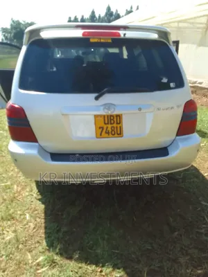 Toyota Kluger 2007 Silver