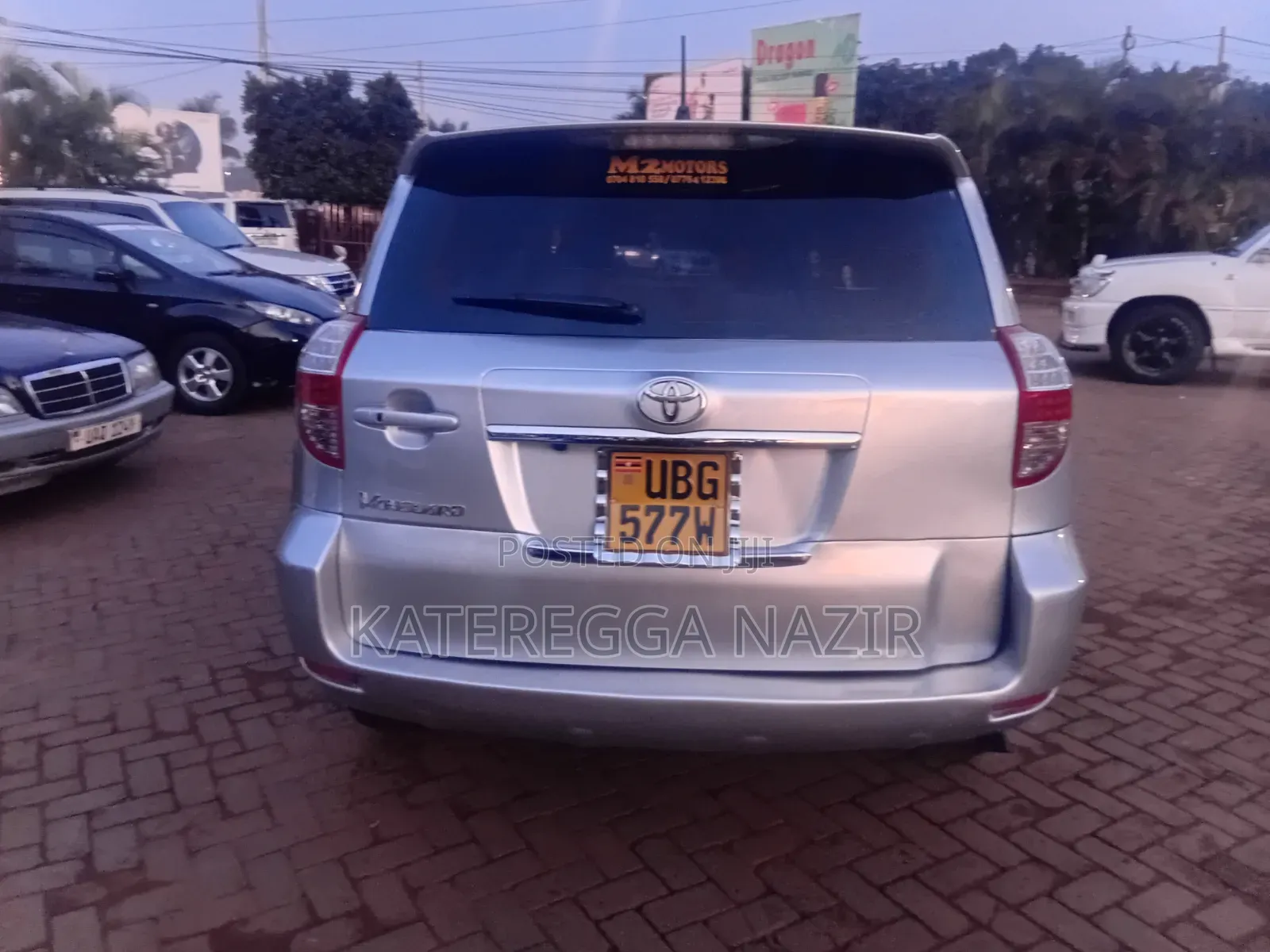 Toyota Vanguard 2009 Silver