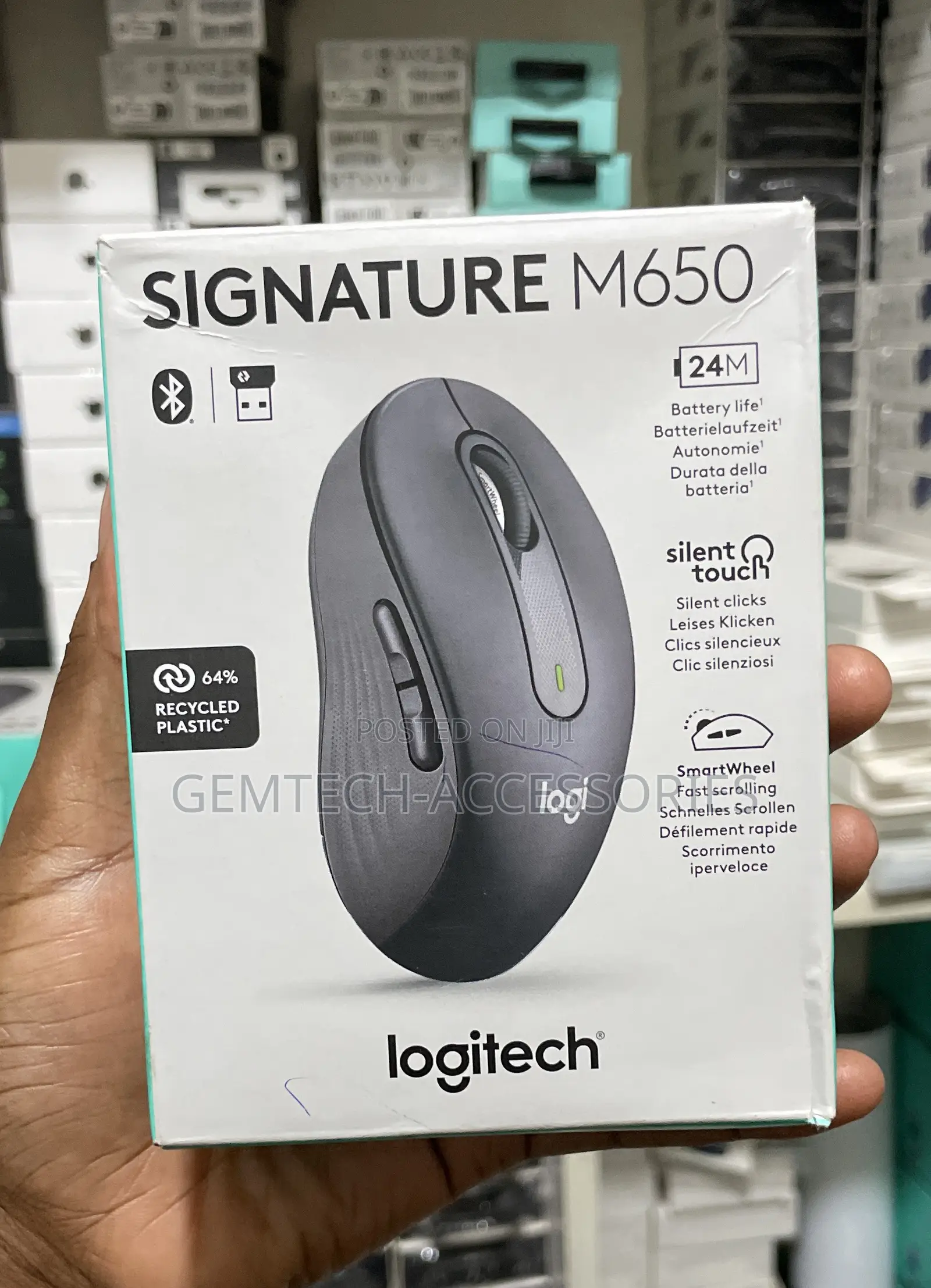 Logitech M650 Bluetooth Silent Wireless Mouse