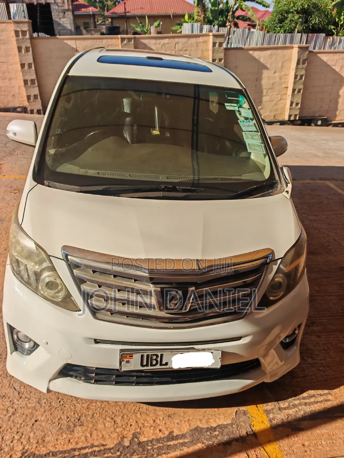 Toyota Alphard 2012 White