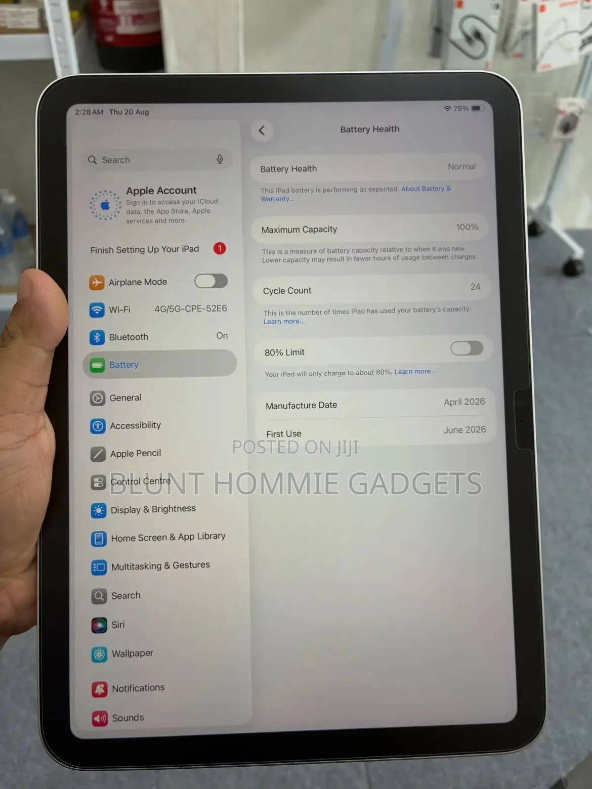 Apple iPad (2022) 256 GB Gray