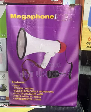 Handheld Megaphone With Built-in Microphone