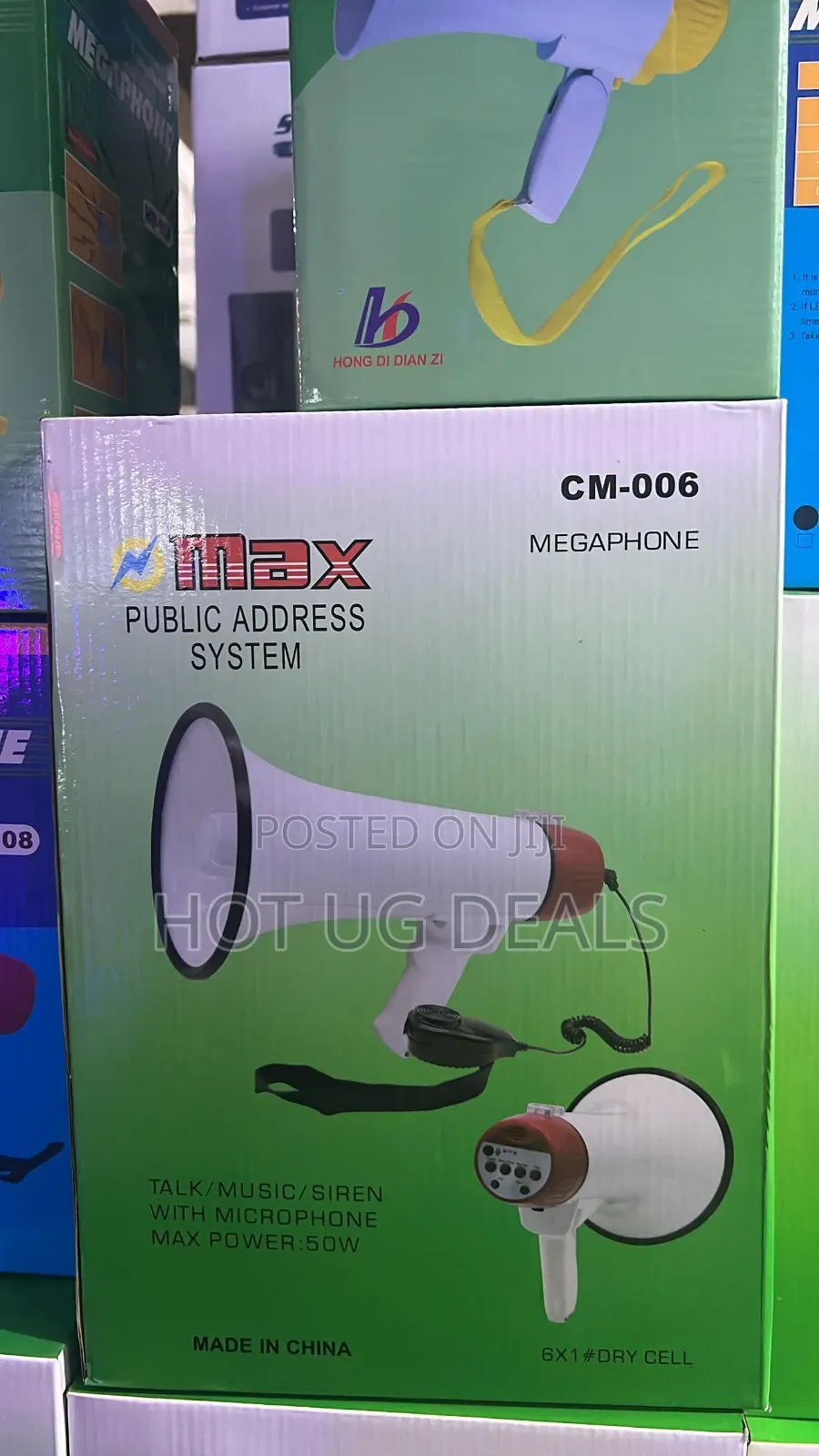 Handheld Megaphone With Built-in Microphone