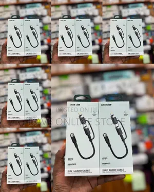 Green Lion 2-in-1 Audio Cable