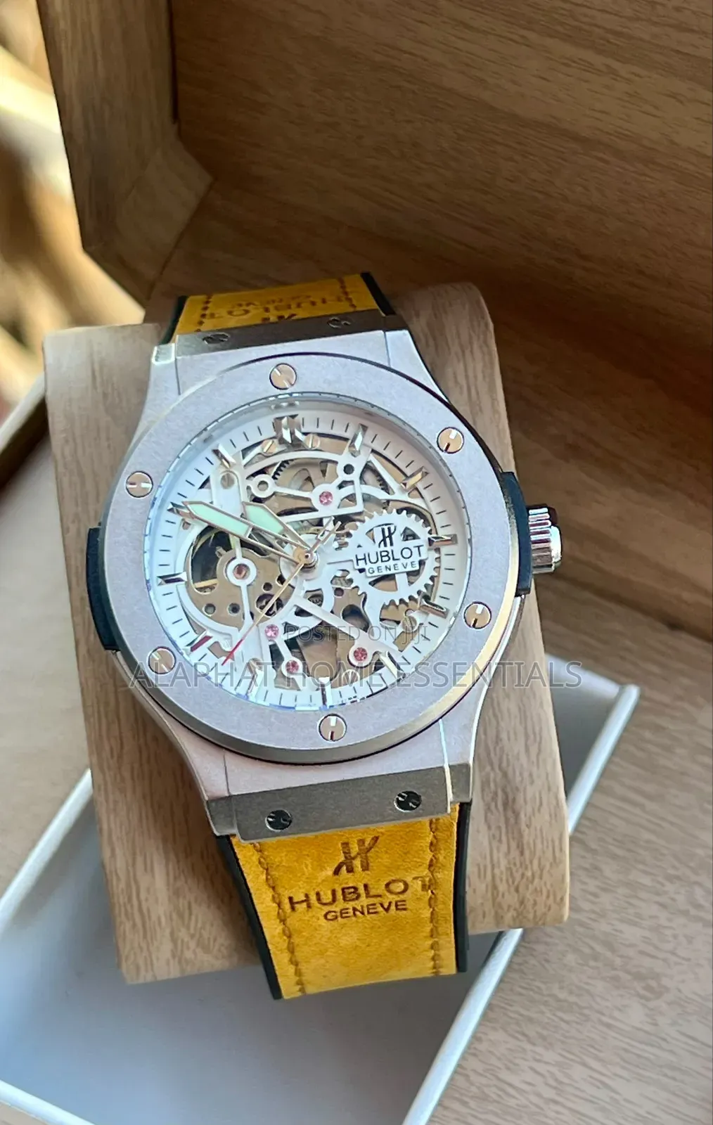 Hublot Classic Fusion Skeleton Mechanical Watch.