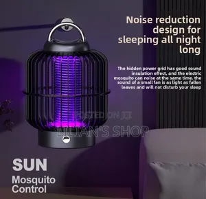 2-in-1 Rechargeable LED Lighting Electric Shock Mosquito Killer Lamp