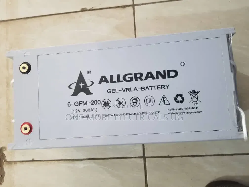 200Ah/12volts Gel Battery Maintenance High Quality
