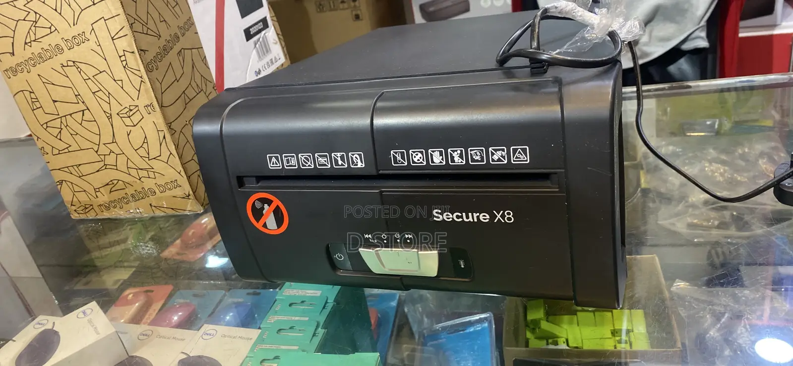 Rexel Secure X8 Paper Shredder