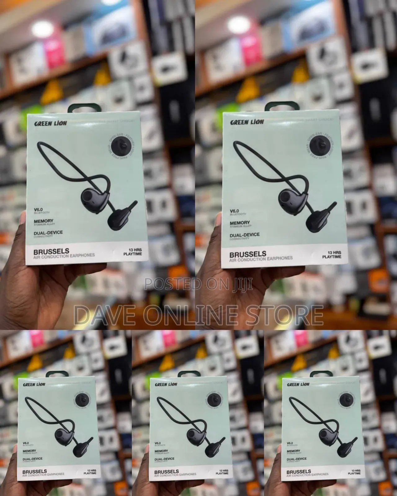 Green Lion Brussels Air Conduction Earphones