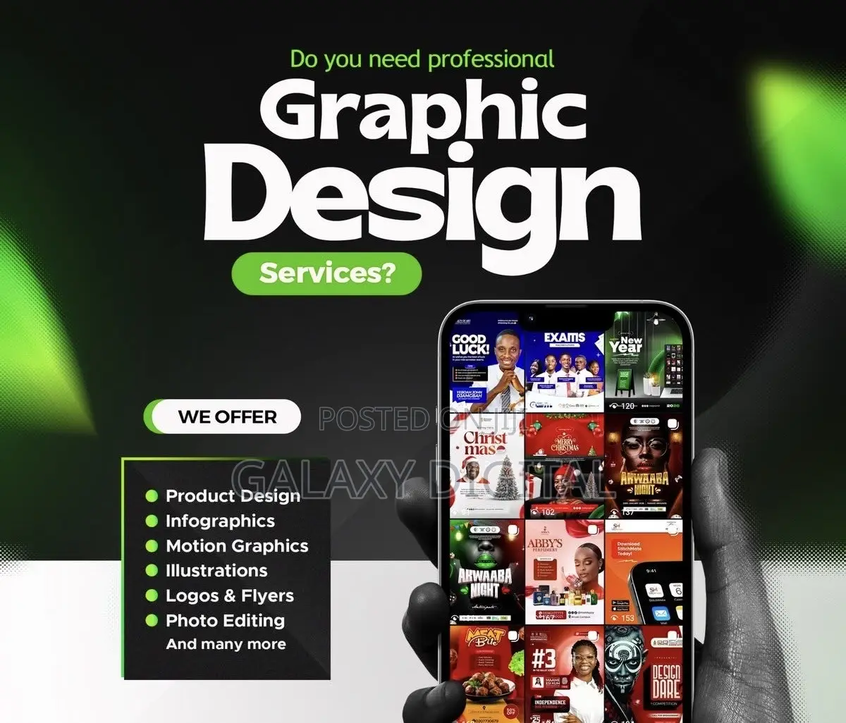 Professional Graphic Design Services |Logos, Flyers, Posters, Branding