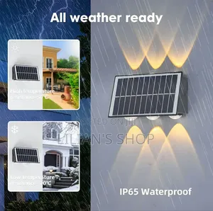 Solar Outdoor Up and Down Fence Light