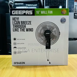 Geepas 16inch Wall Remote Fan